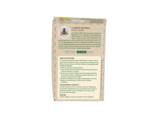Greenapy - Phéromone Mouche méditerranéenne des fruits Ceratitis capitata boîte de 2 capsules - Greenapy - Image 7