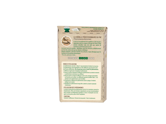 Greenapy - Phéromone chenille processionnaire du pin Thaumetopoea pityocampa boîte de 2 capsules – Greenapy - Image 7