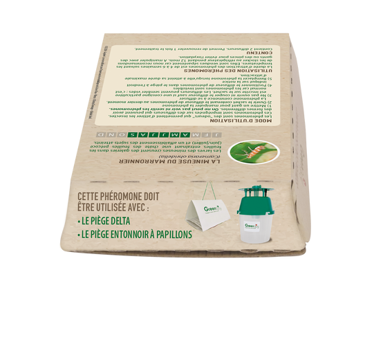 Greenapy - Phéromone Mineuse du marronnier Cameraria ohridella boîte de 2 capsules - Greenapy - Image 7