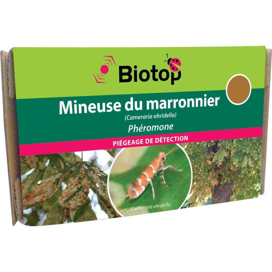 Greenapy - Phéromone Mineuse du marronnier Cameraria ohridella boîte de 2 capsules - Greenapy - Image 4