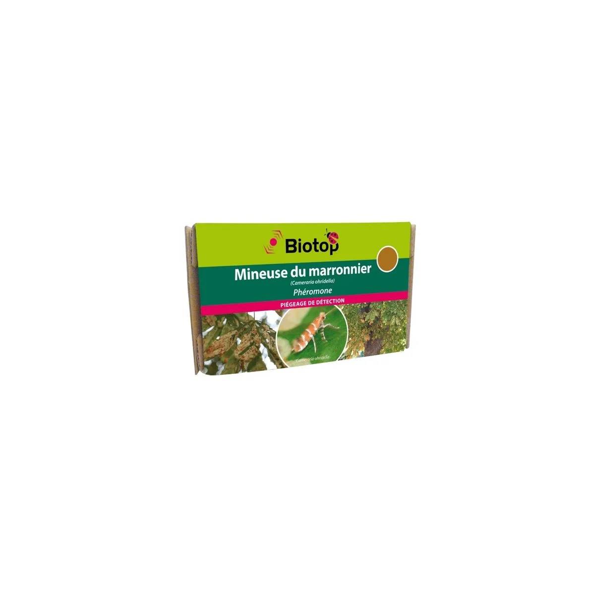Greenapy - Phéromone Mineuse du marronnier Cameraria ohridella boîte de 2 capsules - Greenapy - Image 6