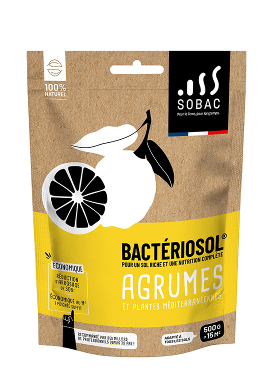 Eco-fertilisant Agrumes & Plantes méditerranéennes - BACTERIOSOL - Image 1
