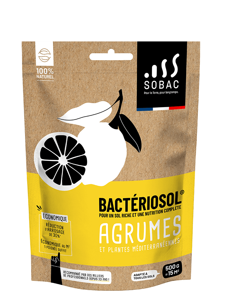 Eco-fertilisant Agrumes & Plantes méditerranéennes - BACTERIOSOL