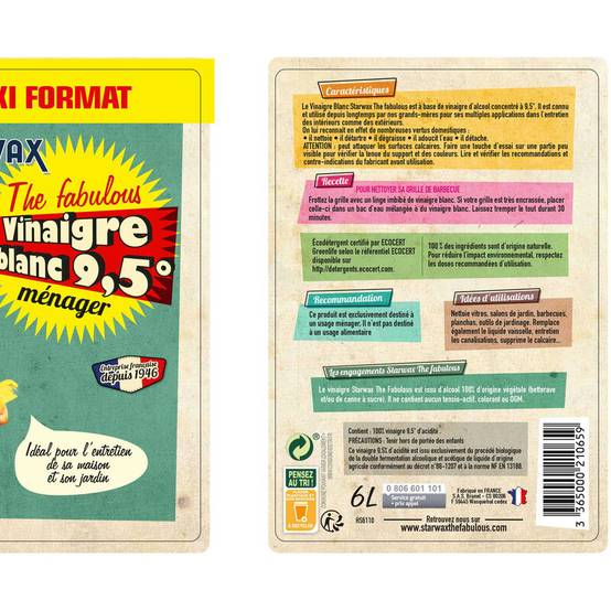 Starwax - Vinaigre Blanc Ménager – STARWAX THE FABULOUS - Image 3