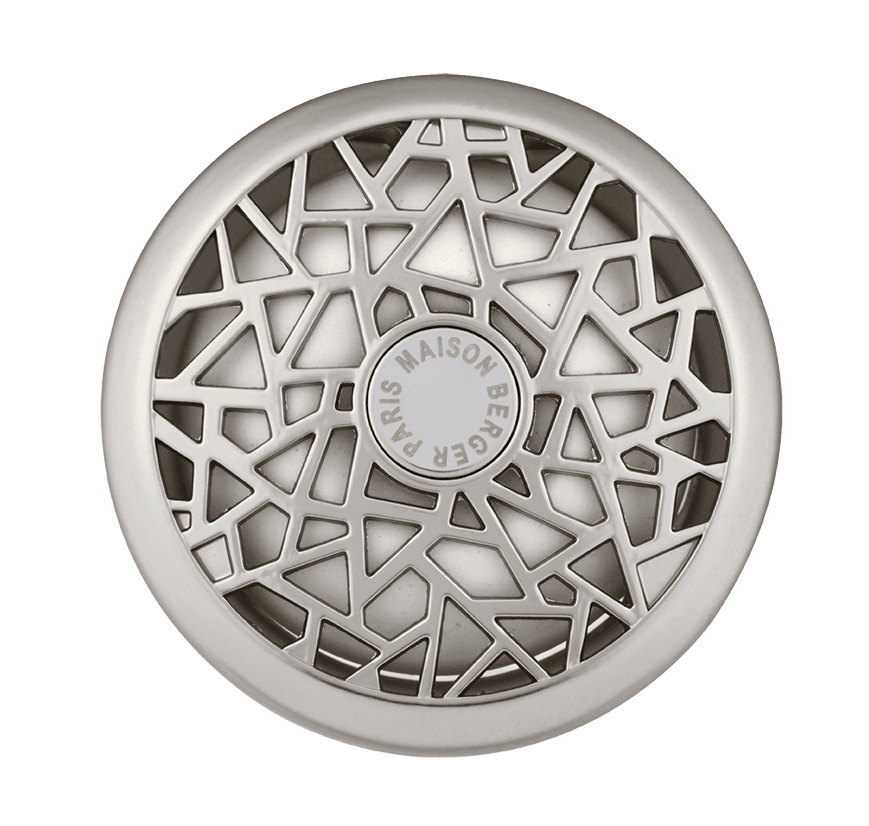 Maison Berger - Diffuseur Voiture Graphic Nickel Mat L.4,80 x l.4,20 x H.4,20 cm - Image 2