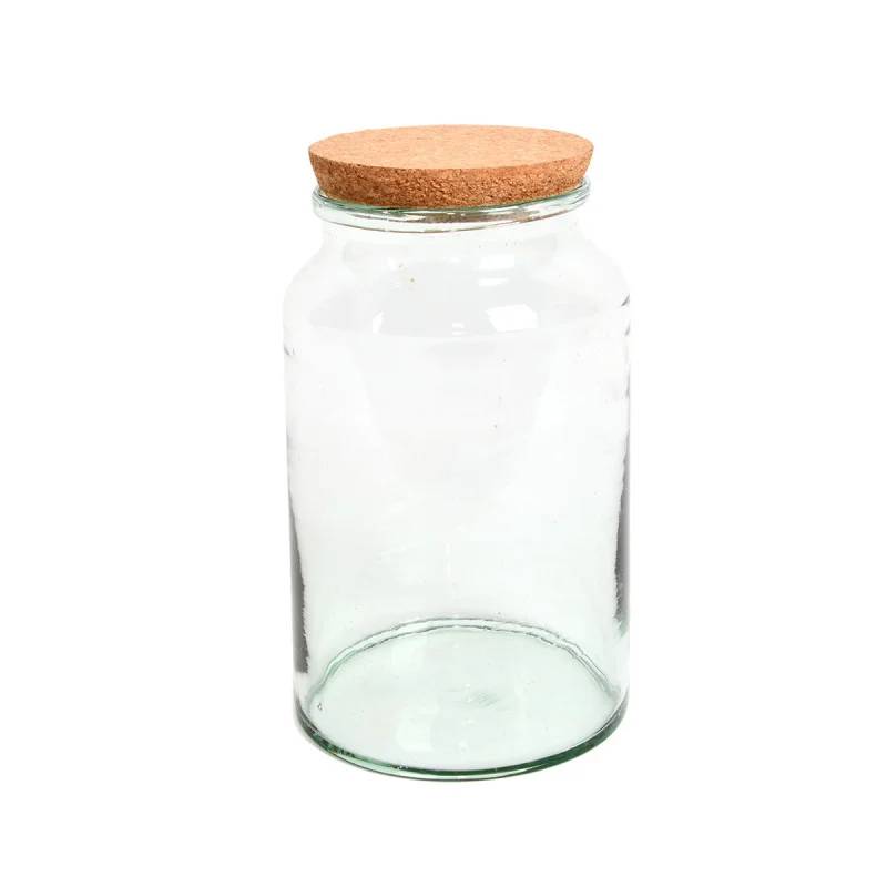 Bouteille Terrarium Verre Recyclé Transparent H 32,3 cm Ø 18,5 cm – Aucun - Image 1