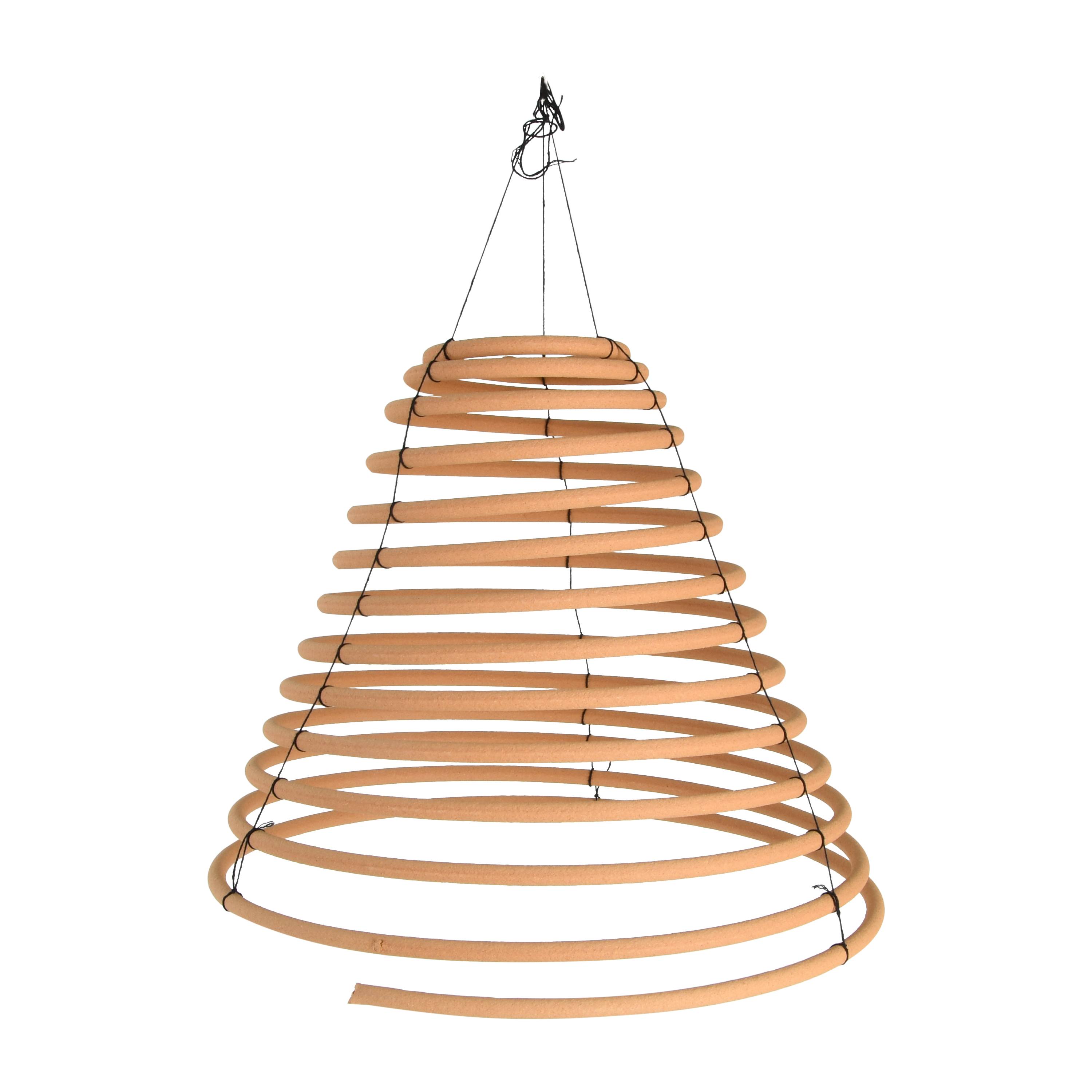 Spirale Anti-Moustiques Citronnelle L.30 l.30 H.21,5 cm ESSCHERT DESIGN - Image 1