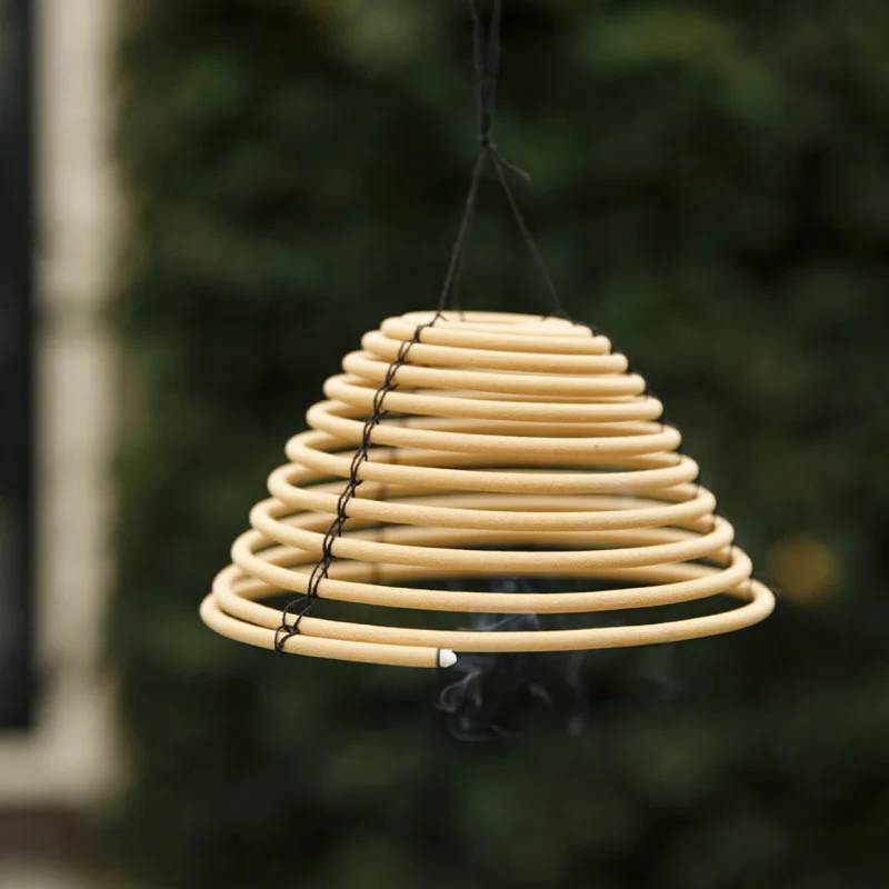 Spirale Anti-Moustiques Citronnelle L.30 l.30 H.21,5 cm ESSCHERT DESIGN - Image 6