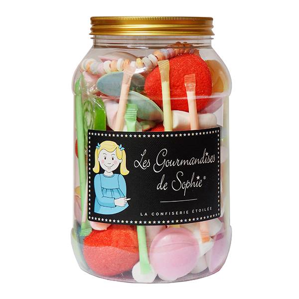 Les Gourmandises de Sophie - Les Gourmandises de Sophie - Bocal mélange confiserie 2,2 L - Image 1