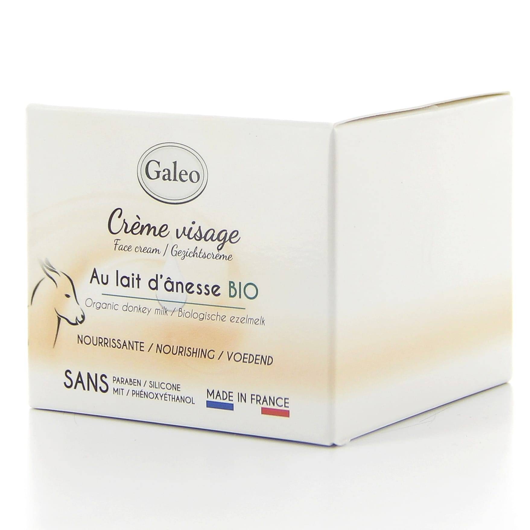 Crème Visage Lait Ânesse Bio - GALEO - Image 2