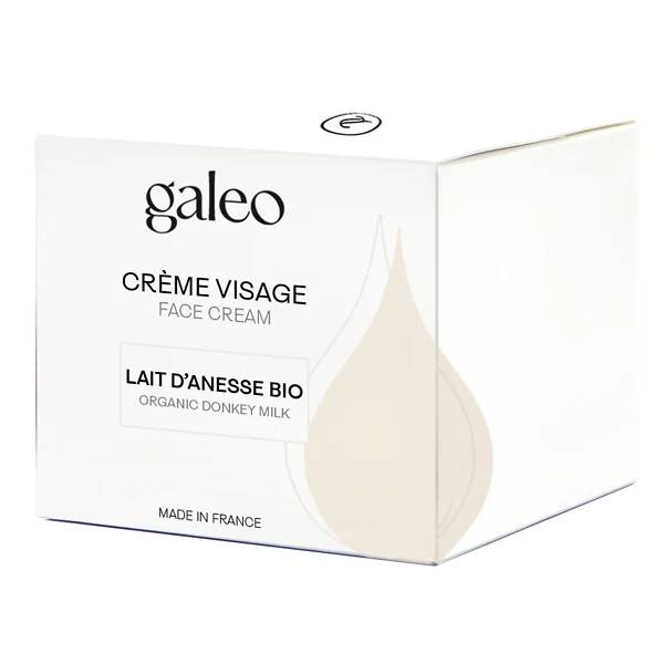 Crème Visage Lait Ânesse Bio - GALEO - Image 1