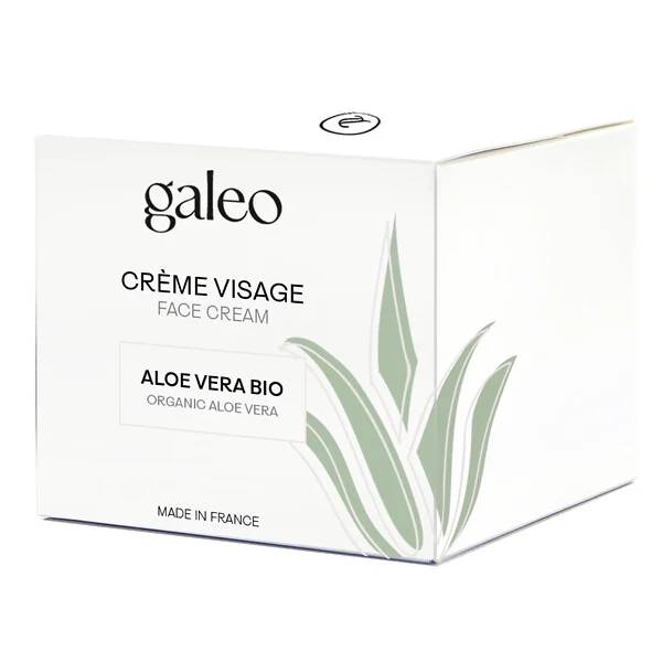 Crème Visage Aloe Bio - GALEO - Image 1