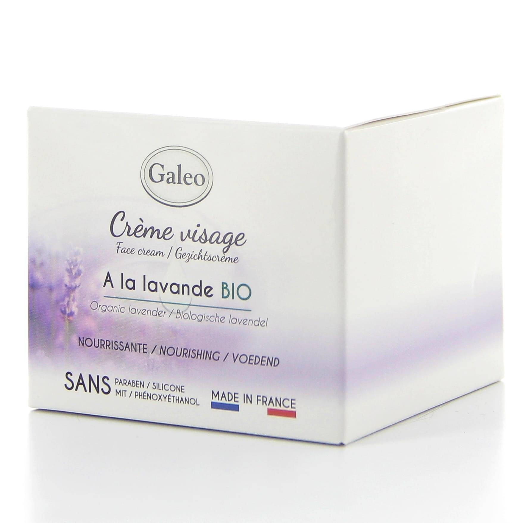 Galeo - Galeo - Crème visage à la lavande biologique 50 ml - Image 1