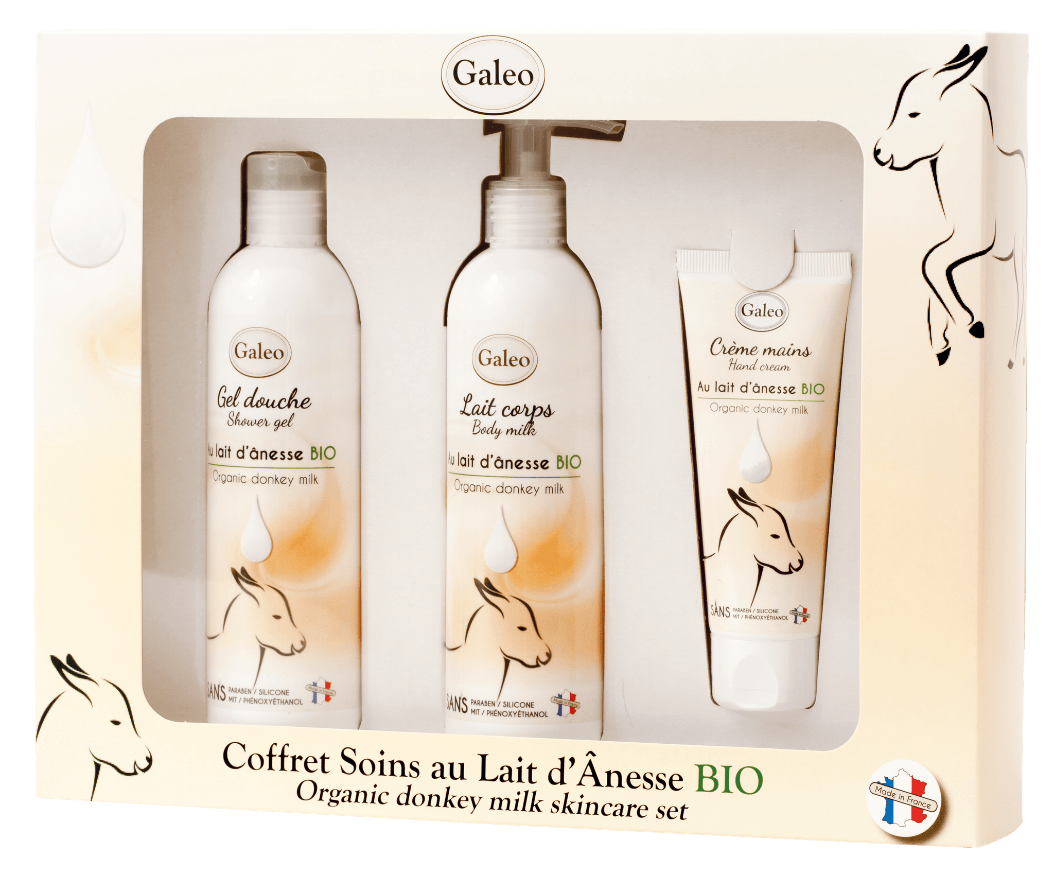 Galeo - Galeo - Coffret soins au lait d'ânesse biologique - Image 1