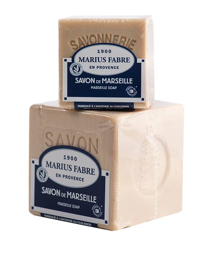 Marius Fabre - Savon de Marseille Blanc Filmé - MARIUS FABRE