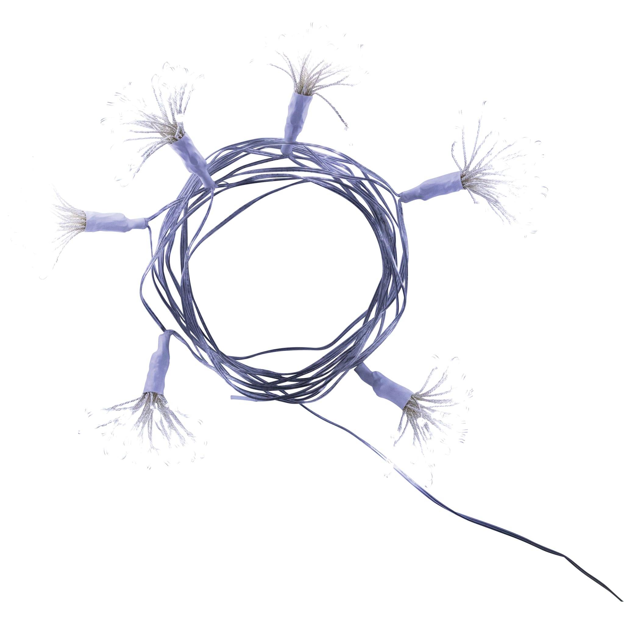 Blachere Illumination - Guirlande 6 Bouquets super brillant - 180 micro LED - L.300 cm - Image 5