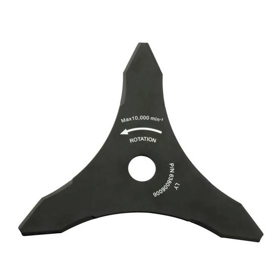 Ryobi - Lame pour débroussailleuse 3 dents Ø 26 cm RAC117 - RYOBI - Image 2