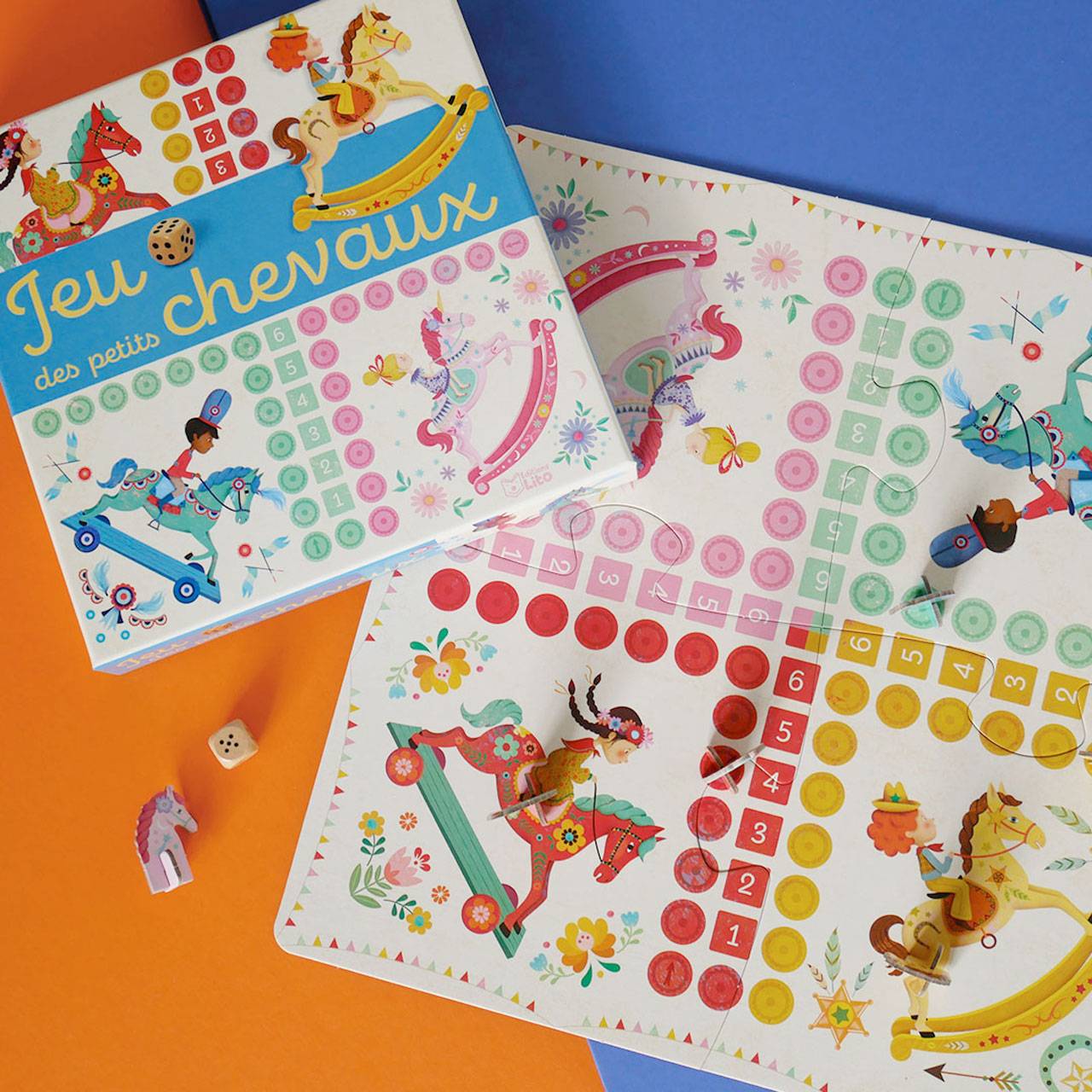 Editions Lito - Editions Lito - Jeu des petits chevaux - Image 3