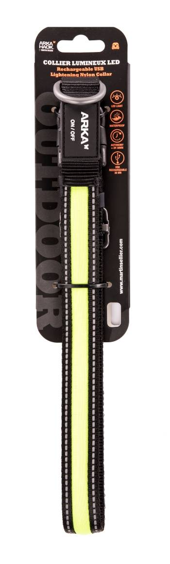 Martin Sellier - Collier chien led lumineux - COL LUMINEUX