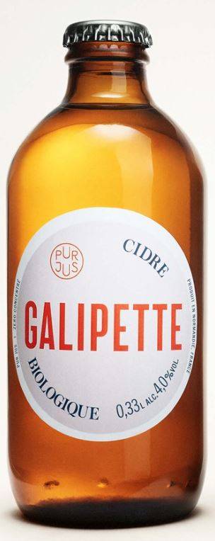 Galipette - Cidre BIO 33 cl - Galipette - Image 1