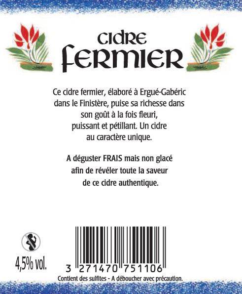 Henriot - Cidre fermier brut 75 cl - Henriot - Image 2