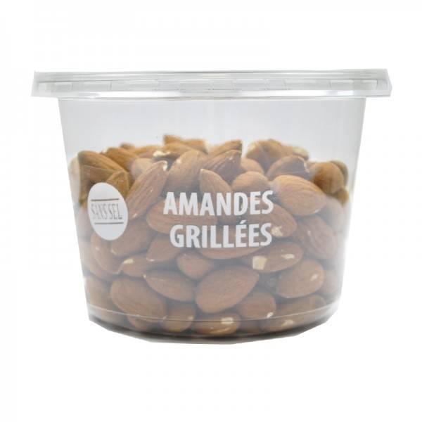 Les Vergers d'Escoute - Barquette amande grillée sans sel Vergnes 220 g