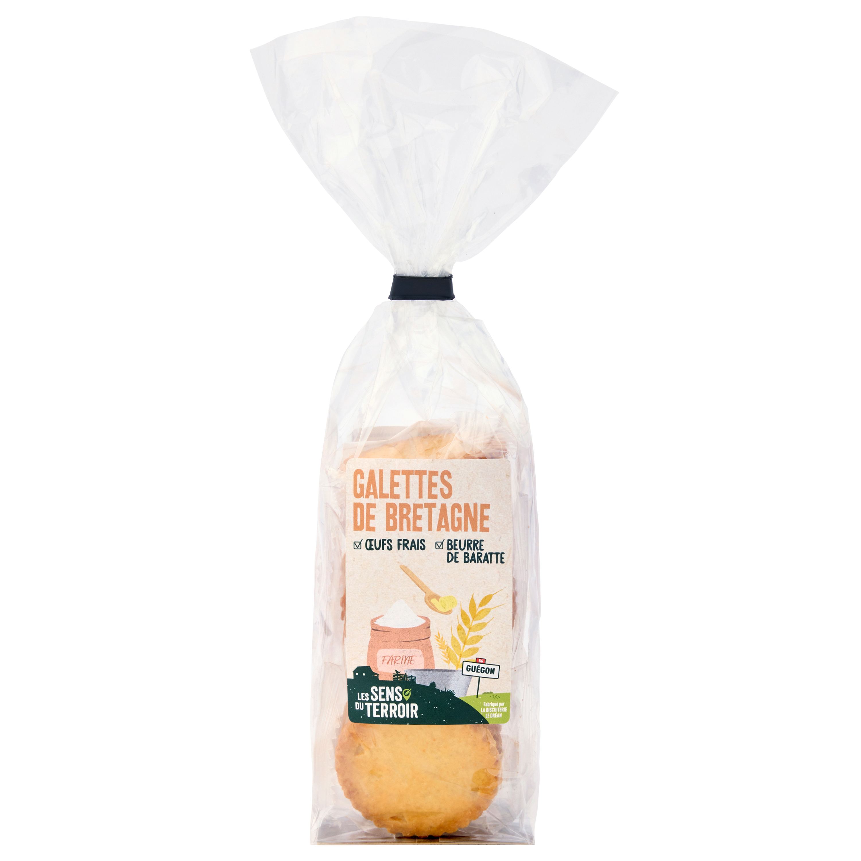 Les Sens du Terroir - Galettes bretonnes 150 g - Les Sens du Terroir