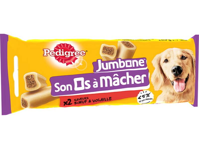 Pedigree - Os à mâcher récompense pour moyen chien 2pcs - PEDIGREE - Image 2