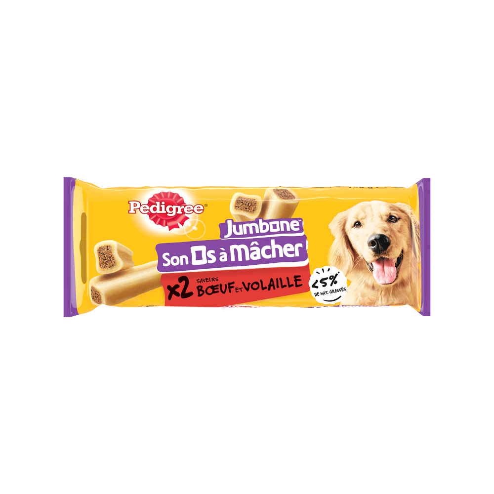 Pedigree - Os à mâcher récompense pour moyen chien 2pcs - PEDIGREE - Image 1