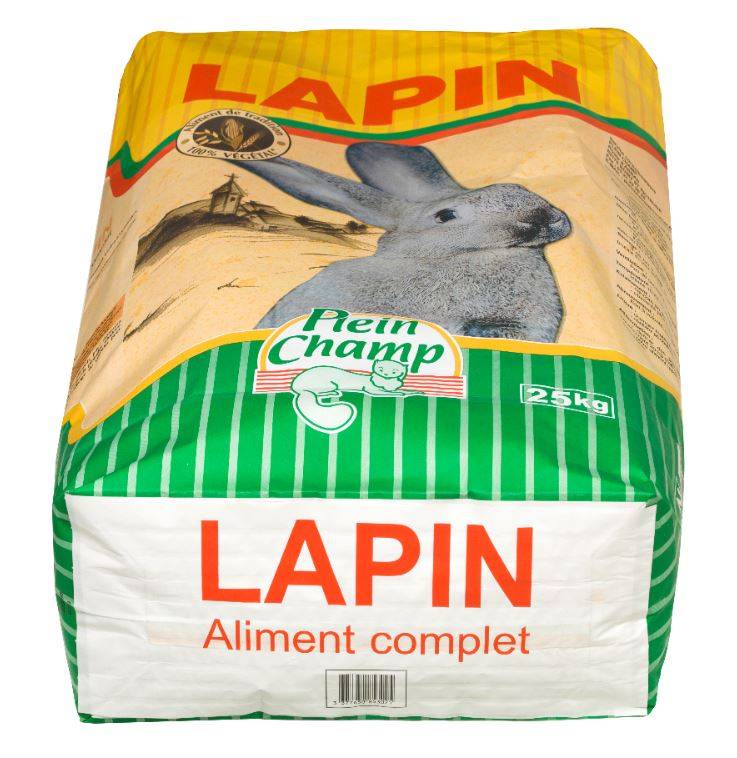 Plein Champ - Plein Champ - Aliment complet pour lapin 25 kg - Image 2