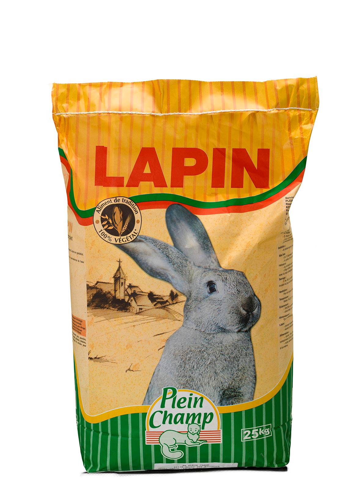Plein Champ - Plein Champ - Aliment complet pour lapin 25 kg - Image 1