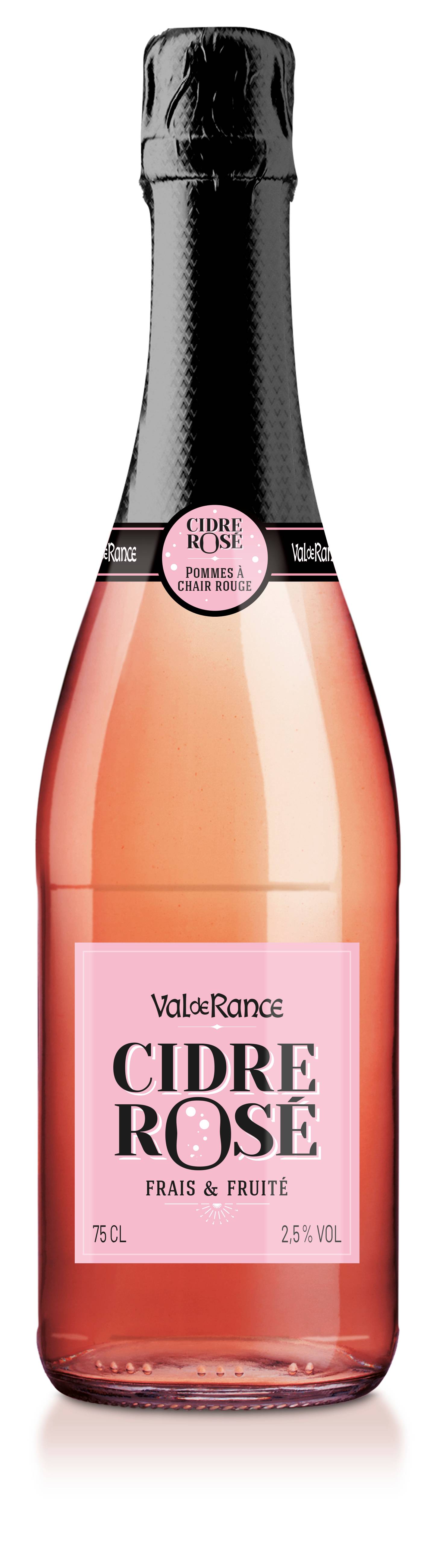 Val de rance - Cidre rosé 75 cl - Val de Rance