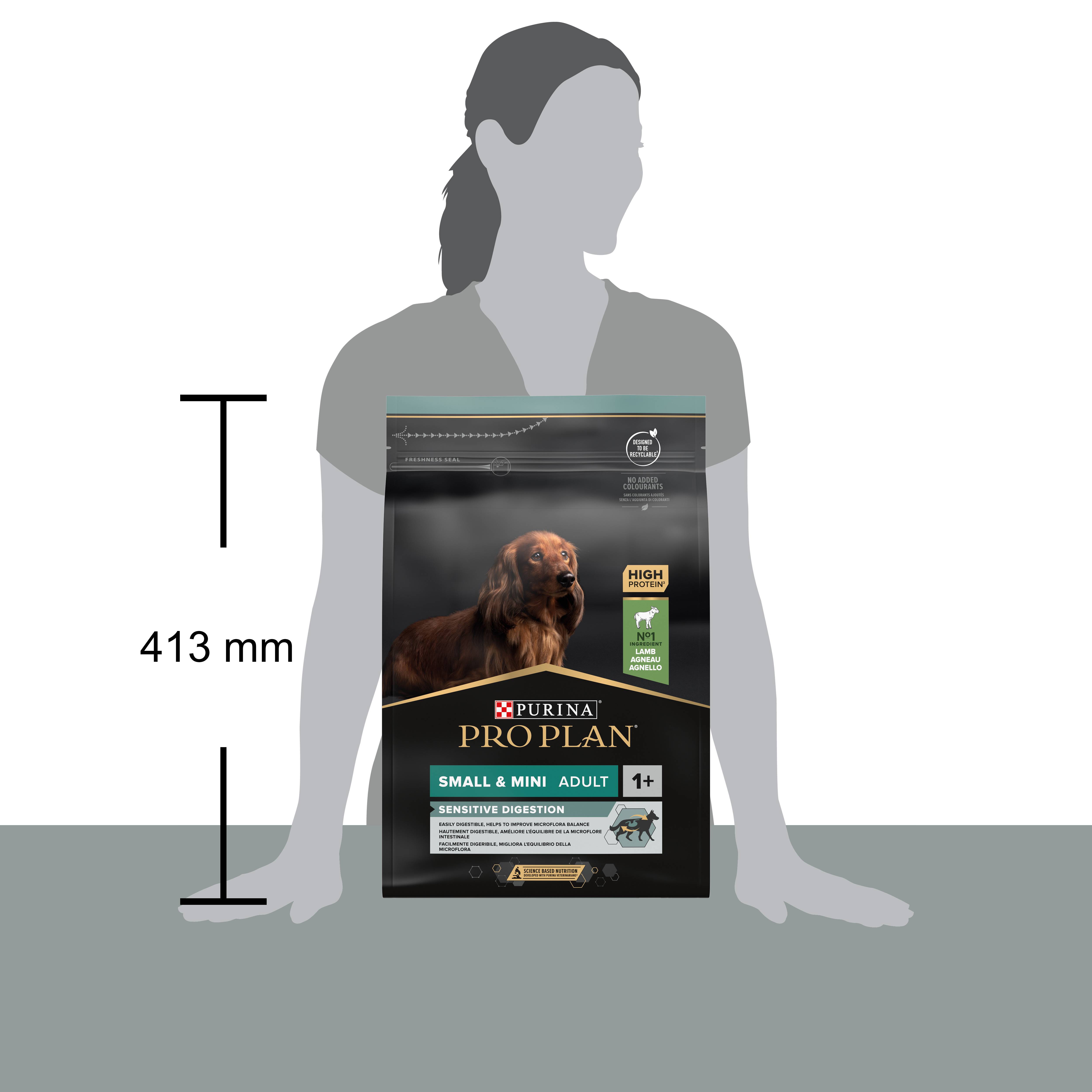 Purina Pro Plan - Croquettes chien Adulte Petit Digestion sensible 3 kg - PRO PLAN - Image 5