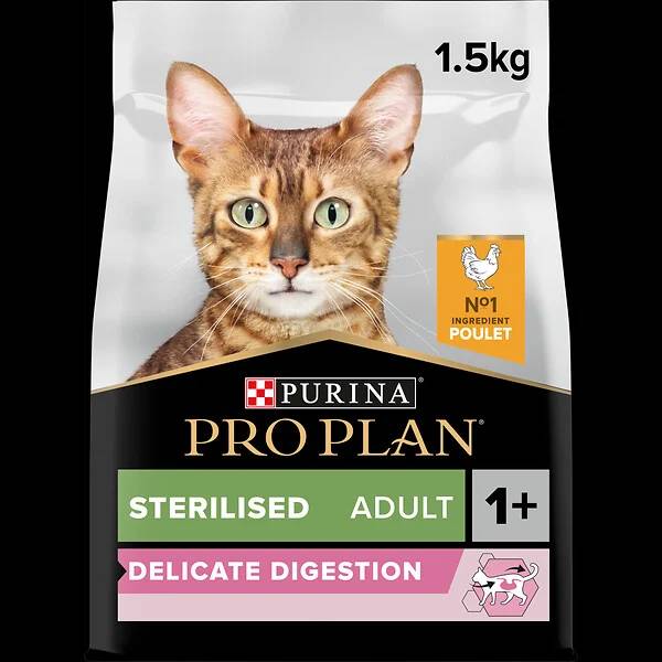 Purina Pro Plan - Croquettes chat Adulte Stérilisé Poulet 1,5 kg - PRO PLAN - Image 5