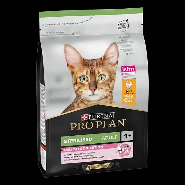 Purina Pro Plan - Croquettes chat Adulte Stérilisé Poulet 3 kg - PRO PLAN - Image 6