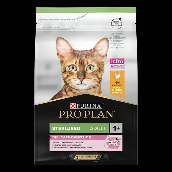 Purina Pro Plan - Croquettes chat Adulte Stérilisé Poulet 3 kg - PRO PLAN - Image 9
