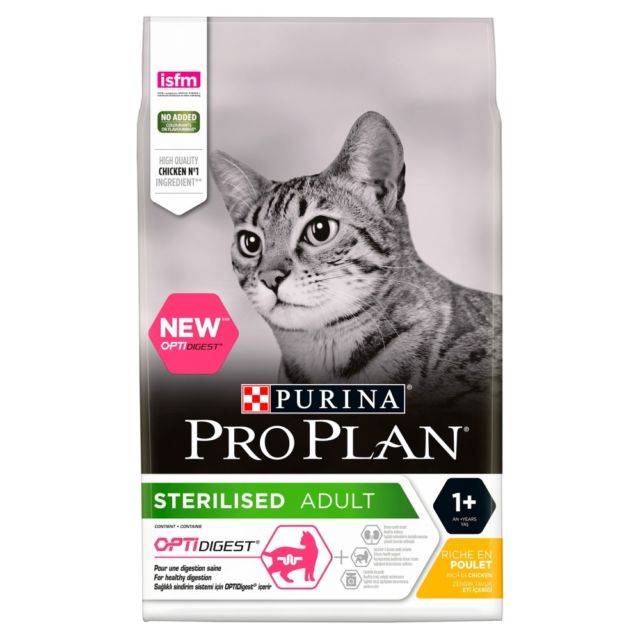 Purina Pro Plan - Croquettes chat Adulte Stérilisé Poulet 3 kg - PRO PLAN - Image 7