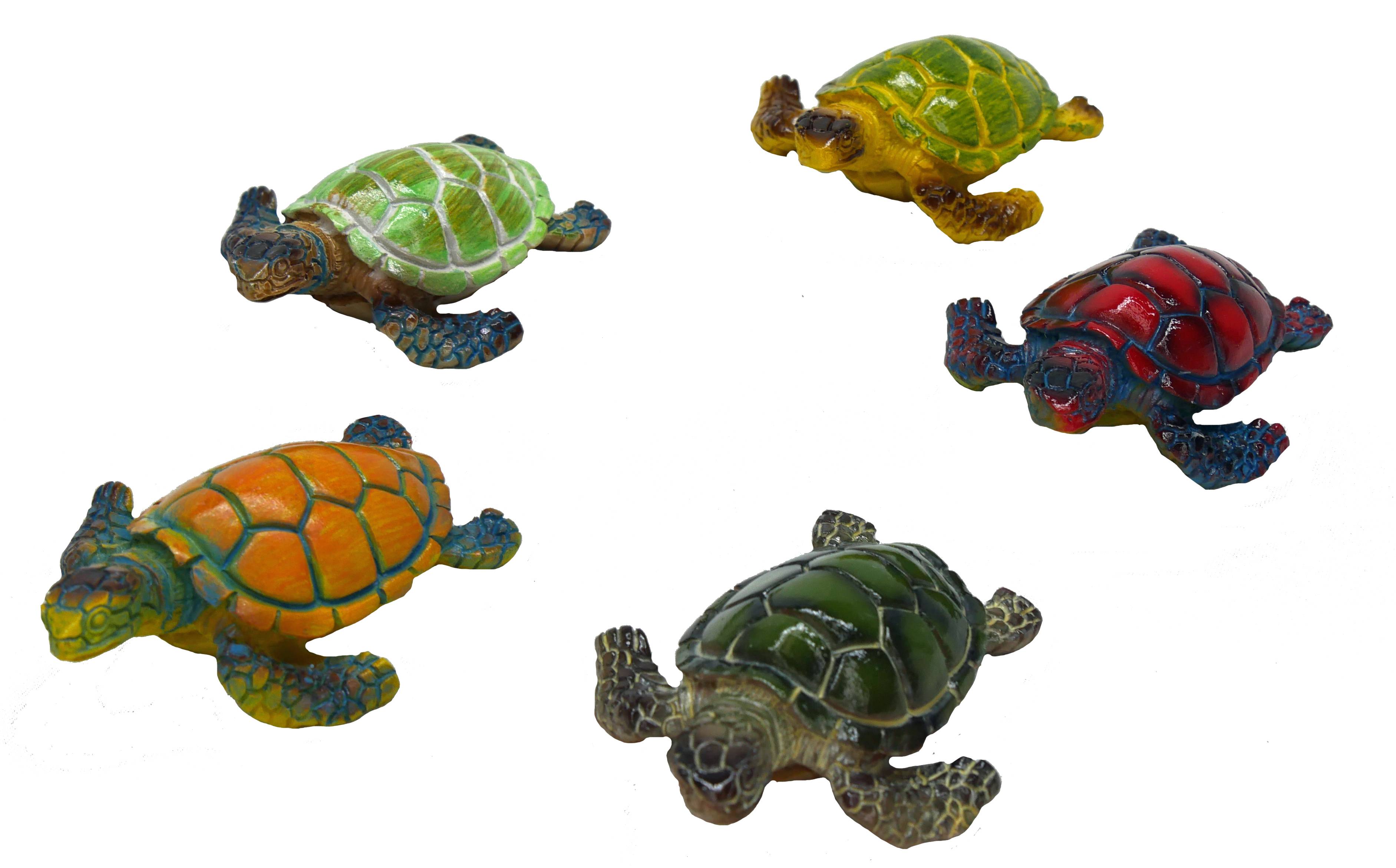 Labéo - Décor tortue colorée - H. 1,8 cm - Labéo