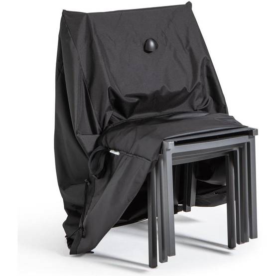 Housse de protection chaises polyester noir - COVUP - Image 2