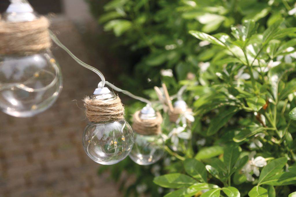 Watt & Home - Guirlande solaire 10 ampoules LED - WATT AND HOME - Image 3