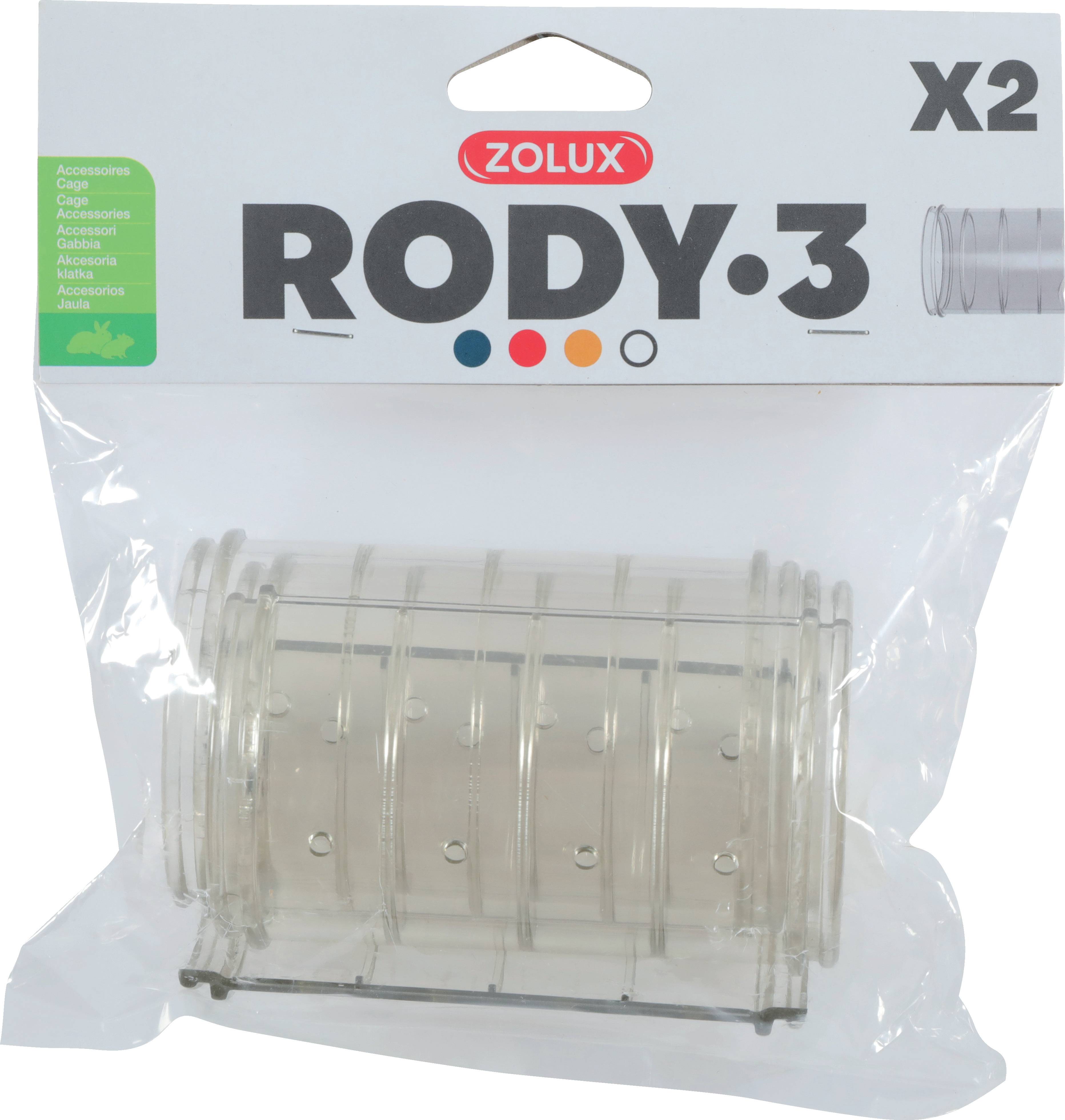 Zolux - Tubes Droit Connecteur Rongeur - ZOLUX