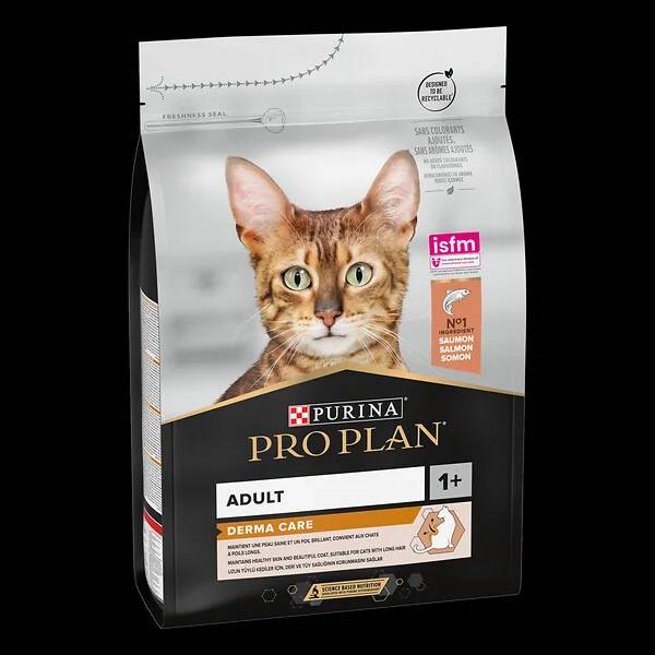 Purina Pro Plan - Croquettes chat Adulte Peau Sensible Saumon 3 kg - PRO PLAN - Image 4