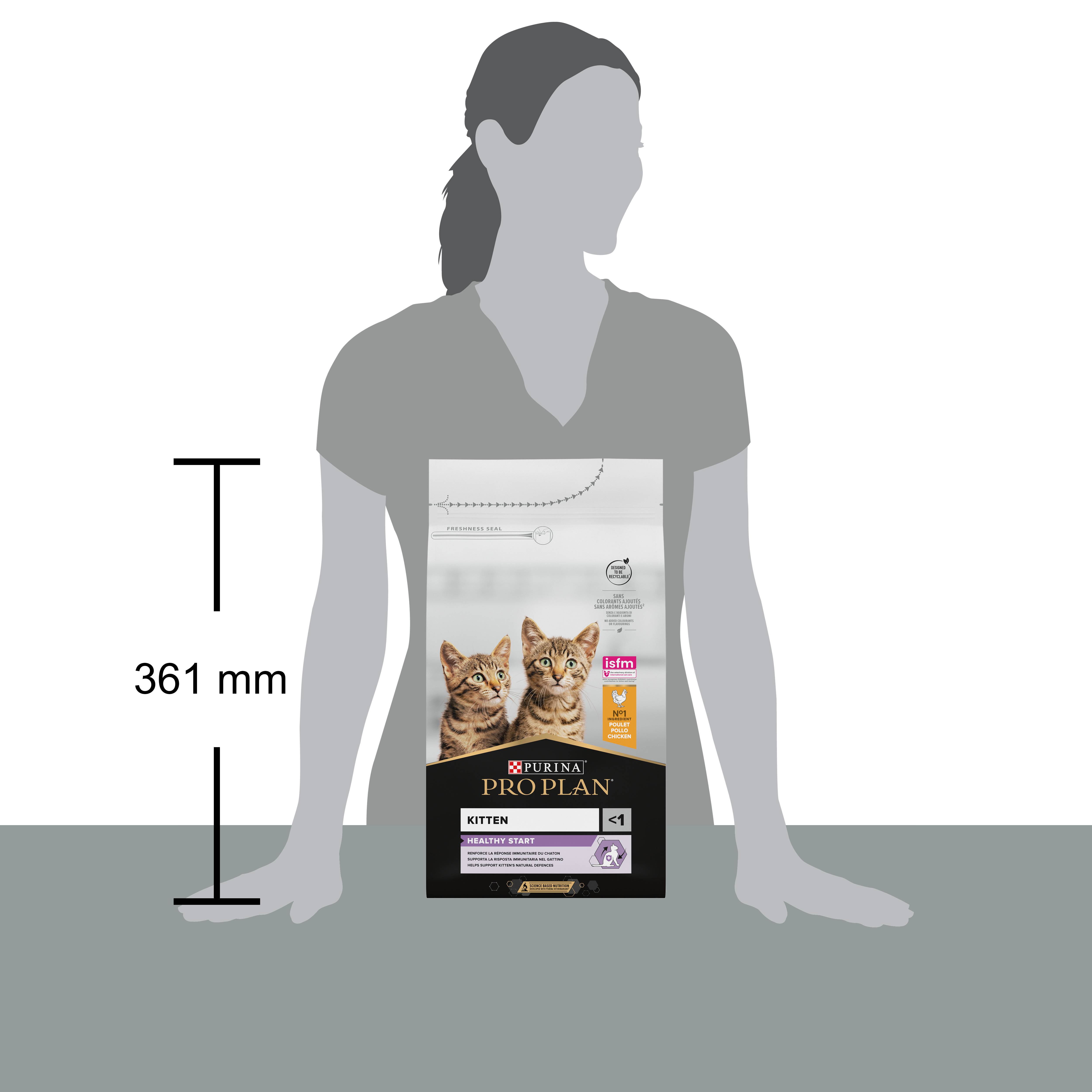 Purina Pro Plan - Croquettes chaton Original Poulet 1,5 kg - PRO PLAN - Image 4