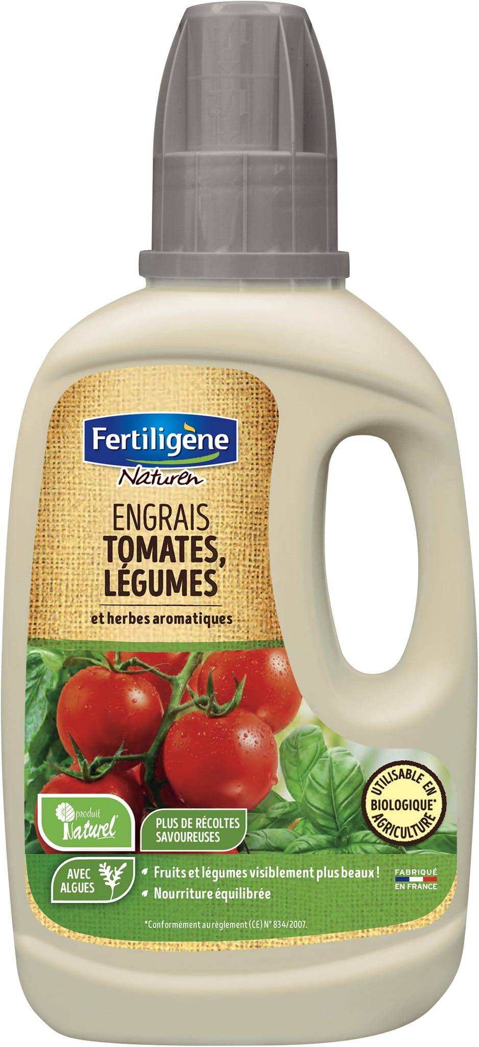 Fertiligène - Engrais  Tomates légumes  aromatiques UAB 400ml
