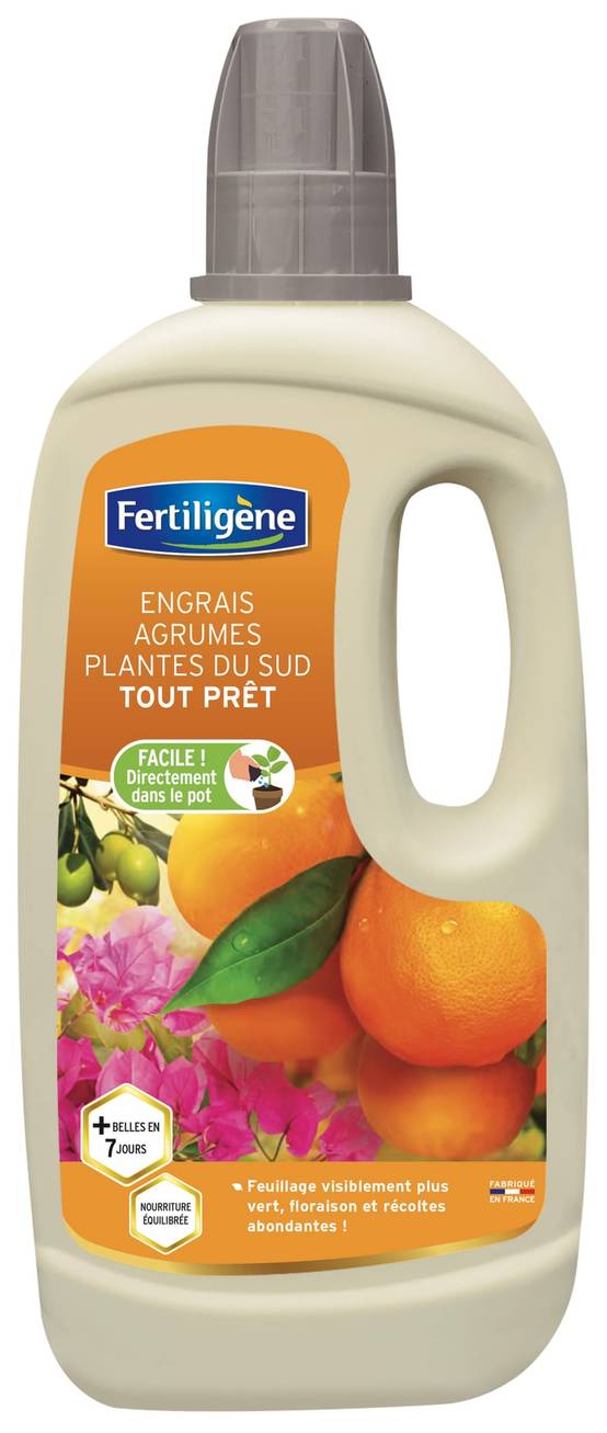 Fertiligène - Engrais agrumes plantes méditerranéennes Prêt à l'emploi 1L - Image 1