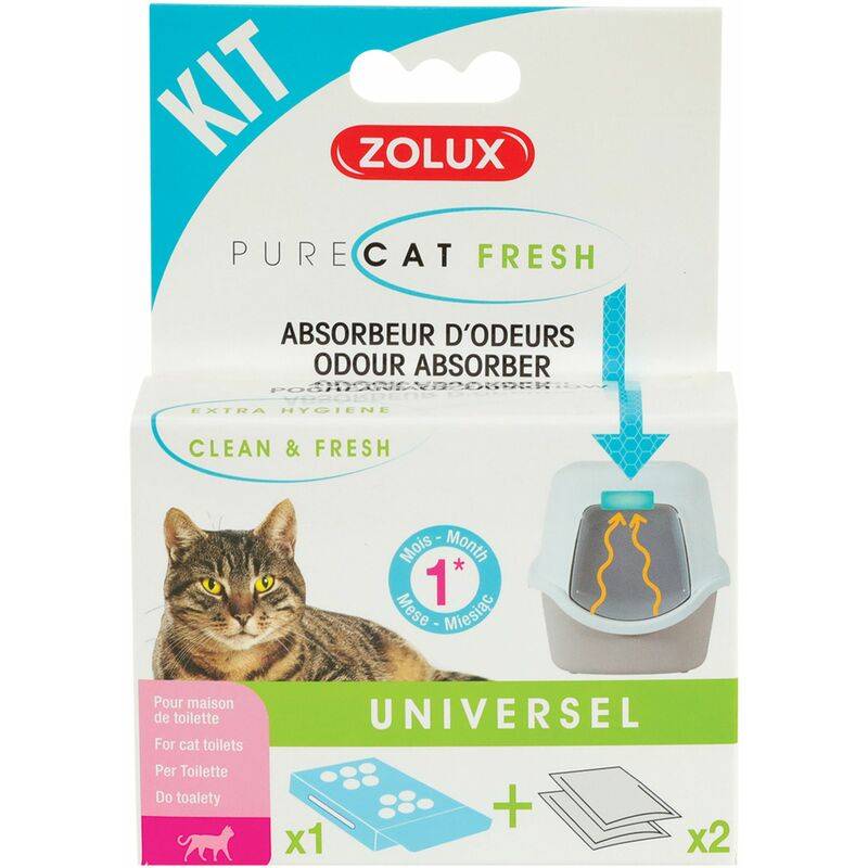 Zolux - Kit absorbeur d'odeurs Purecat Fresh – ZOLUX - Image 3
