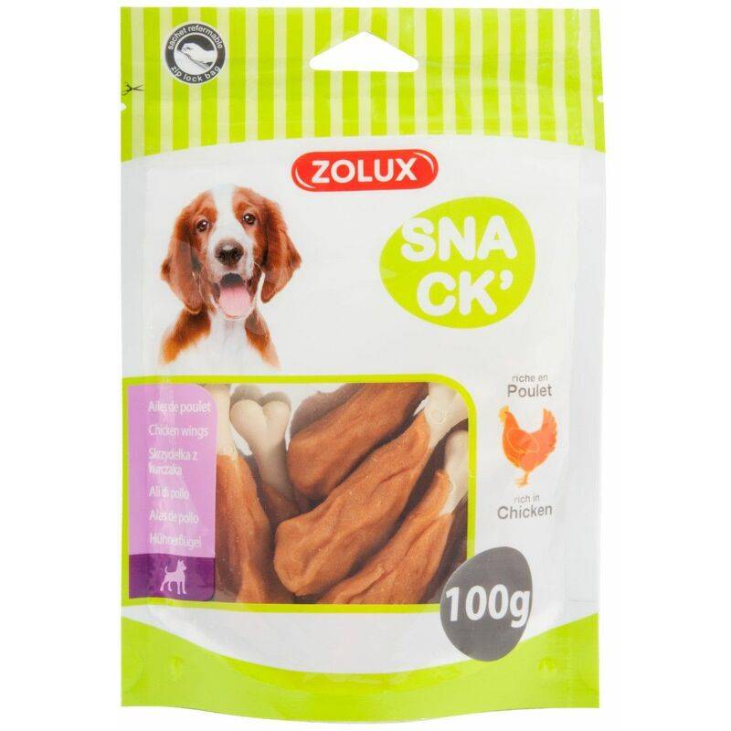 Zolux - Friandises chien ailes de poulet 100g - ZOLUX - Image 2