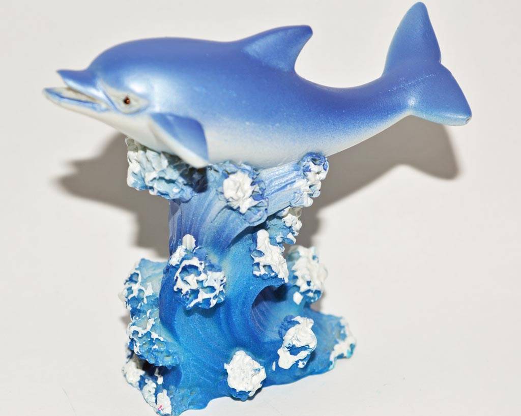 Labéo - Labéo - Sujet dauphin pour aquarium - L.6,5 x l.3 x H.8 cm - Image 5