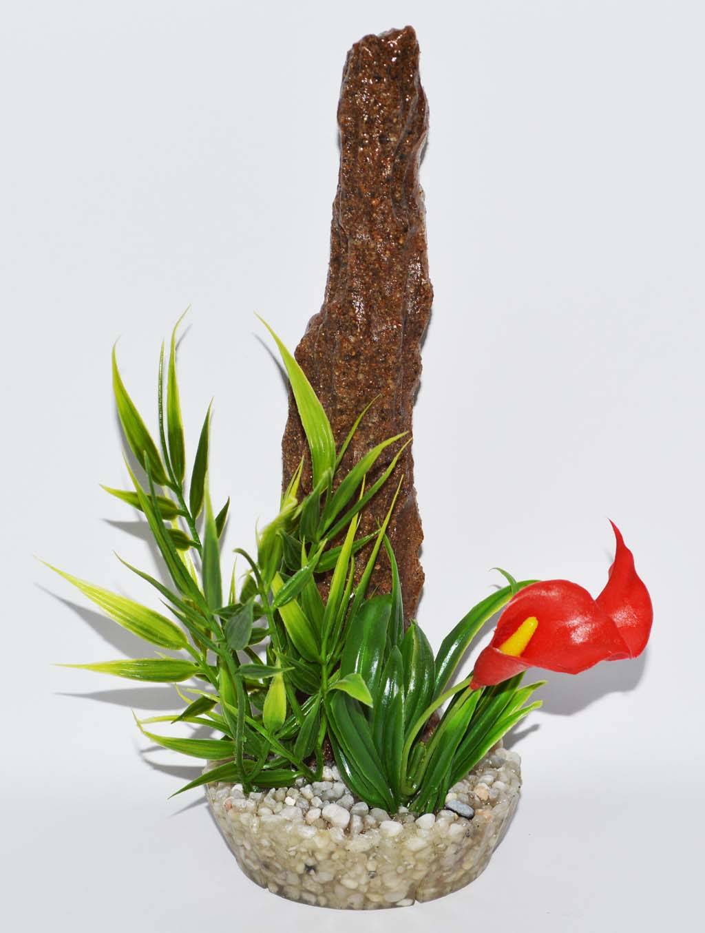 Labéo - Labéo - Décor bois bambou artificiel - Ø.10 x H.19 cm - Image 1