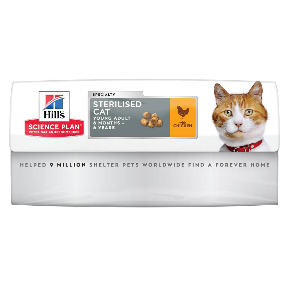Science plan - Croquettes Chat Adulte Stérilisé - HILL'S - Image 12